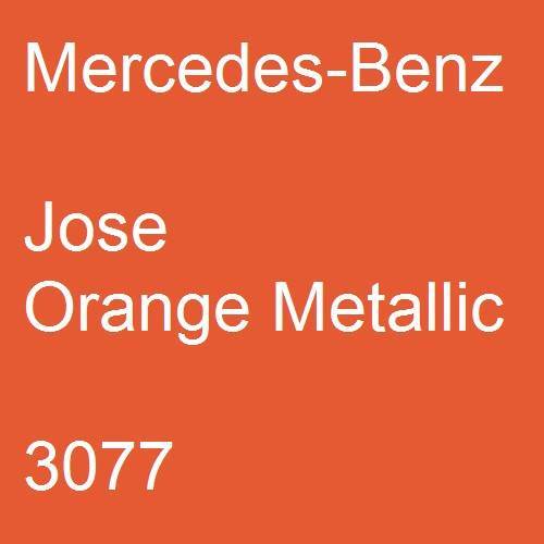 Mercedes-Benz, Jose Orange Metallic, 3077.